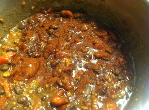 add extra chili powder