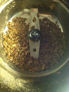 grinding flax