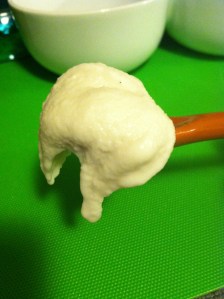 ice cream vanilla spoon