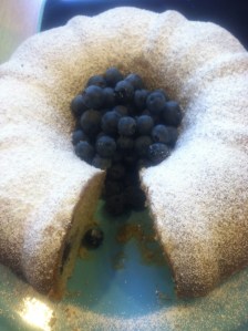 lemon blueberry bundt cake